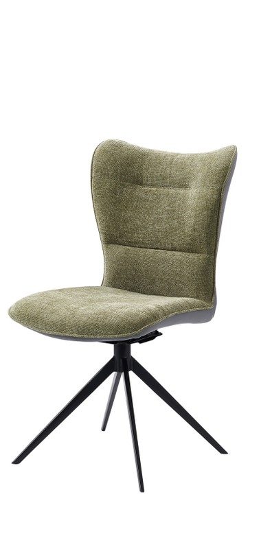 180 Degrees Automatic Return Velvet Dining Chair