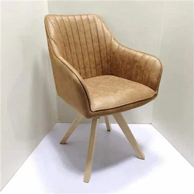 Wooden Rotating Dining Chair